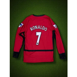North Stand Nostaljik 2004 Sezonu Manchester United Uzun Kollu Ronaldo Forma