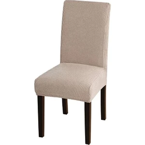 Sandalye Kılıfı, Sandalye Örtüsü Yıkanabilir Lastikli ve Esnek 1 Adet