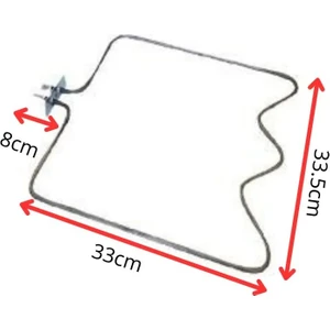 İnox Rezistans Arçelik-Beko-Simfer-Altus Fırın Rezistansı 1300-1350 Watt Adet