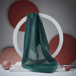 Çizgili Kehribar Eşarp