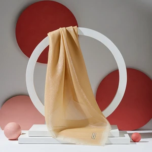 Çizgili Kehribar Eşarp