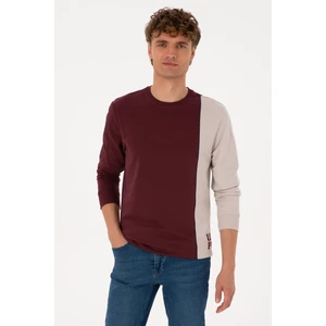 U.s. Polo Assn. Erkek Plum Sweatshirt 50316316-VR177