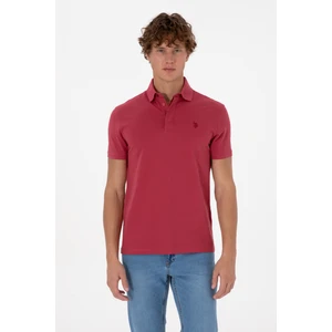 U.s. Polo Assn. Erkek Vişne Tişört Basic 50306015-VR223