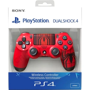 Ps4 Dualshock 4 V2 Gamepad Yeni Nesil Kol Spider-Man Desenli Pc + Ps4 + 1.5 mt Şarj Kablosu