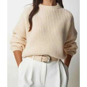 Bisiklet Yaka Triko Kazak