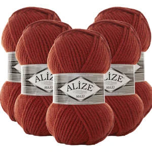 Süperlana Maxi Yünlü Örgü Iplği/kalın Chunky Iplik/el Örgü Ipi/ 36 Taba