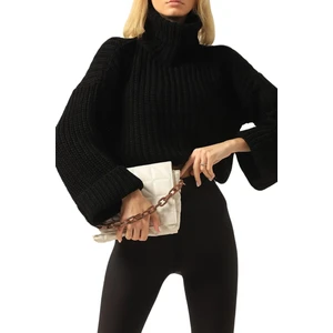 Balıkçı Yaka Triko Kazak