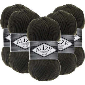 Süperlana Maxi Yünlü Örgü Iplği/kalın Chunky Iplik/el Örgü İPI/ 241 Orman