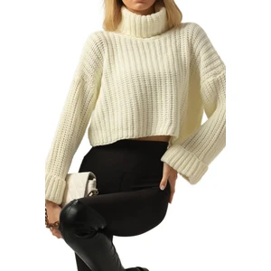 Balıkçı Yaka Triko Kazak