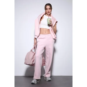 Pembe Basic Kadın Sweatshirt