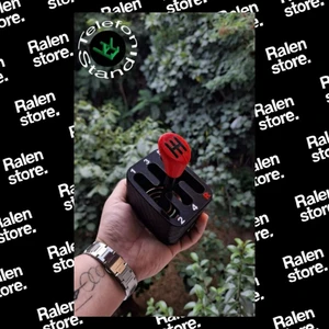 Vites Topuzu Stres Oyuncağı Hediyeli! | 13X9CM | Siyah ( Yüksek Kalite 3D Baskı Pla )