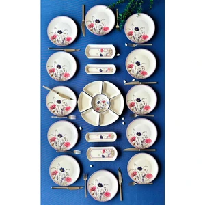 Venüs Home Decoration Hercai Serisi 12 Kişilik 23 Parça Kahvaltı Takımı