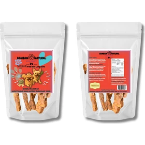 Bambam Natural - %100 Doğal Dana Akciğer Çubuk 15 cm 250 gr Köpek Ödül ve Eğitim Maması – Katkısız, Koruyucusuz, Yüksek Proteinli Doğal Çiğneme Atıştırmalığı,