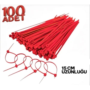 By Mag Kırmızı Cırt Kelepçe 3.6X150