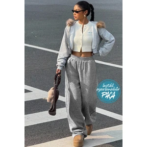 Erkek Kadın Bol Kesim Ayarlanabilir Paçalı Baggy Eşofman Altı Jogger