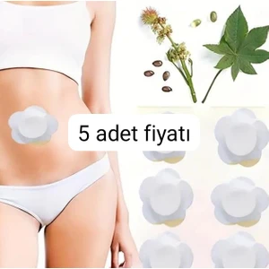 Bodrum Asel Göbek Yağı Eritme Bandı 5li