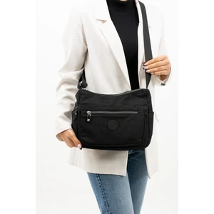 Marka Çok Cepli Suya Dayanıklı Buruşuk Kumaş Çapraz Çanta 4008