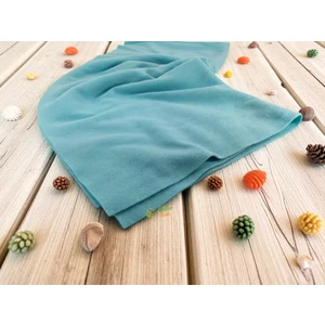 Açık Turkuaz Renk Polar Şal