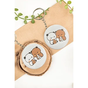 Design 4N Dudu-Bubu Çift Anahtarlığı