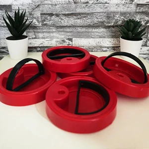 100 mm Plastik Kavanoz Kapağı – 5 Adet Cam Turşu Kavanoz Kapağı