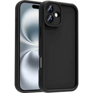 MMP Shop Iphone 16 Uyumlu Darbe Emici Kamera Korumalı Koşeleri Çıkıntılı Esnek Silikon Kılıf