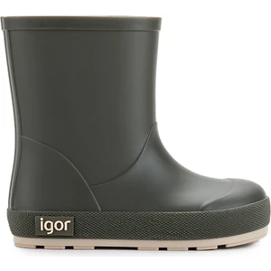 W10294 Yogı Dk Haki Erkek Çocuk Yağmur Çizmesi