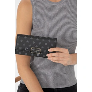 Pierre Cardin Kadın Cüzdan Şık Tasarım Kartlık Bölmeli Fermuarlı Model Deri Malzeme