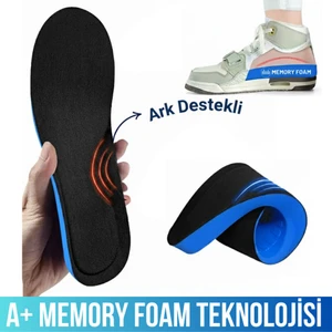 Ark Destekli Tabanlık Topuk Destekli Tabanlık Rahat Tabanlık Yumuşak Topuk Destekli Tabanlık