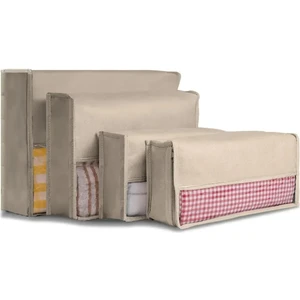 Ev Tekstil Valiz Düzenleyici Bavul Içi Organizer - 4'lü Set