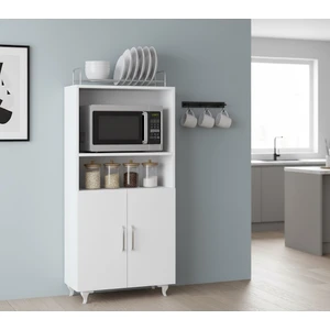 Yaman Dekorasyon 2 Kapaklı Mini Fırın ve Mikrodalga Dolabı