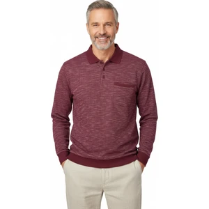 Erkek Kışlık Polo Yaka Kazak Pamuklu Örme Klasik Kırçıllı Selanik Düğmeli Fleto Cepli Rahat