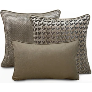 Lidoma Home "cheva" Kırlent Kılıfı Seti / Vizon