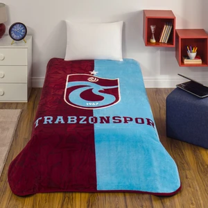 Lisanslı Trabzonspor Parçalı Tek Kişilik Battaniye