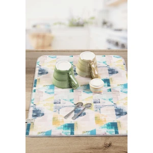 Bulaşık Kurutma Matı 42X50 cm Pedi Kurulama Bezi Örtüsü MF-073