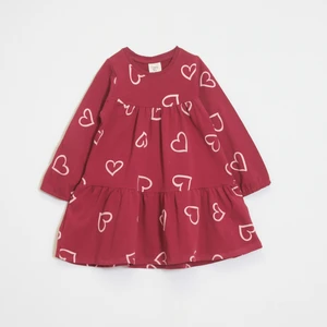 Ozzy Kids Kız Çocuk Kalp Desenli Elbise