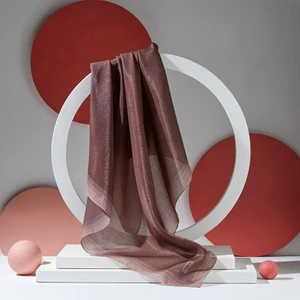 Çizgili Kehribar Eşarp