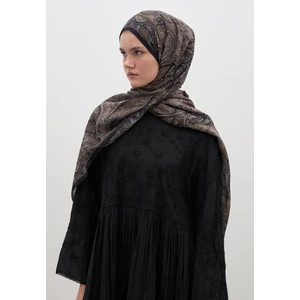 Fresh Scarfs Siyah Slyvıe Desen Şal