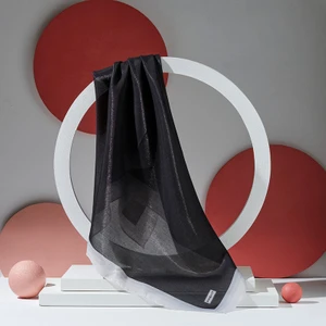 Çizgili Kehribar Eşarp