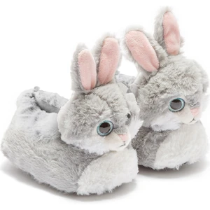 Rolly Çocuk Hayvanlı Panduf Gri 24/31 CC0692