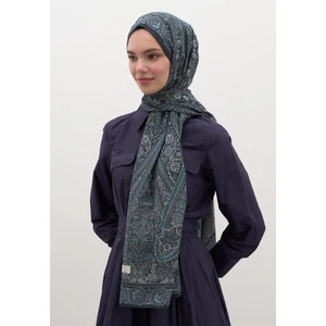 Fresh Scarfs Mavi Petra Desen Şal