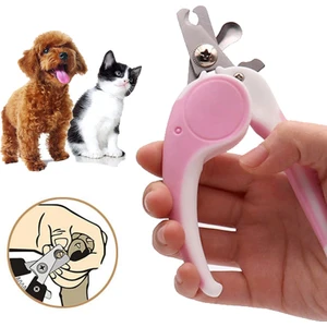 Weather Forecast Wf Çelik Uçlu Pembe Kedi Köpek Büyük Tırnak Makası CIN310PM