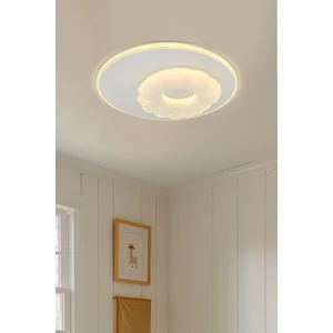 Bulut 50 cm Plafonyer LED Avize 3 Renk Işık Modlu (Beyaz / Sarı / Gün Işığı)