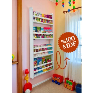 Emdief Home Carmen 4 Raflı Montessori Kitaplık