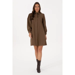 U.s. Polo Assn. Kadın Haki Elbise (Dokuma) 50316608-VR027