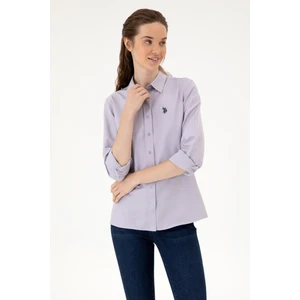 U.s. Polo Assn. Kadın Lila Gömlek Basic 50316711-VR245