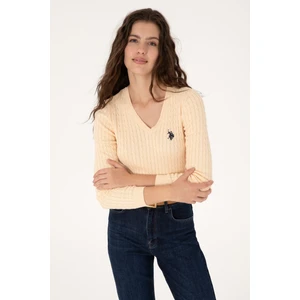 U.s. Polo Assn. Kadın Yavruağzı Kazak /triko 50313625-VR053