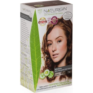 Organik İçerikli Saç Boyası 7.4 Orta Sarı Kızıl