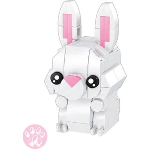 Blok Hayvan Figürleri - Tavşan 103 Parça