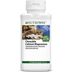 Nutriway Chewable Calcium Magnesium 80 Tablet