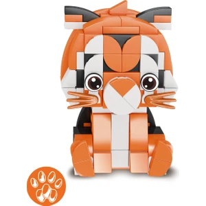 Blok Hayvan Figürleri - Kaplan 148 Parça